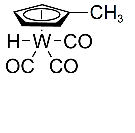 Methylcyclopentadienyltungsten tricarbonyl hydride Chemical Structure
